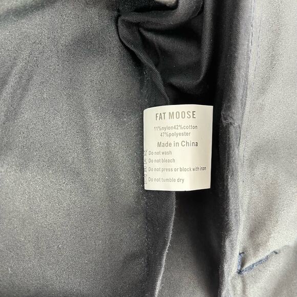 Fat Moose Men's Navy Cotton-blend Anorak Zip Jacket (L) - Picture 7 of 8